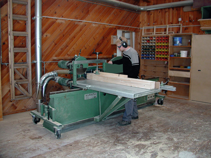Lista di controllo centro taglio automatico carpentiere