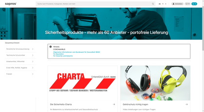 Sapros: prodotti per la sicurezza e la salute