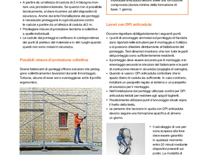 Utilisation sûre des EPI antichute lors des opérations de montage des échafaudages de façade