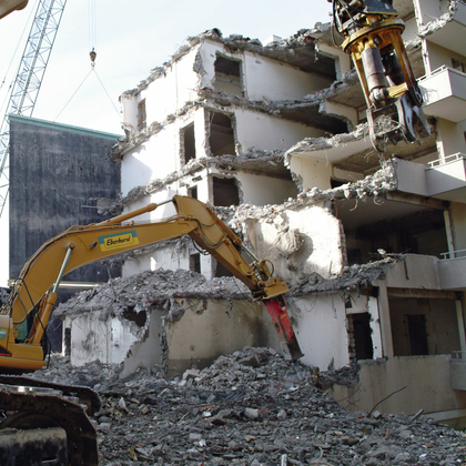 Identification des dangers lors de travaux de démolition (liste de contrôle)